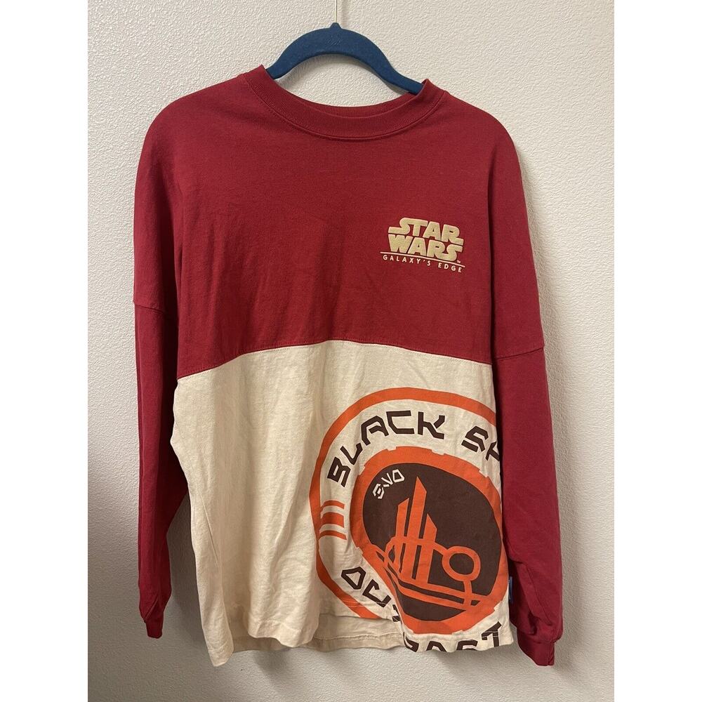 Disney Parks Spirit Jersey Star Wars Galaxy Edge Black Spire Outpost Adults’ XS
